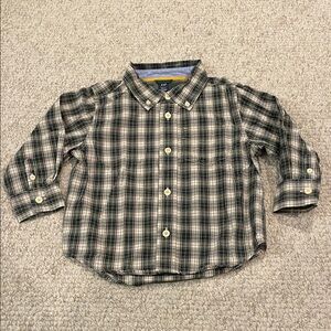 Toddler Boys’ GAP Plaid Button-Down Shirt